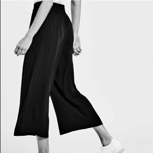 Kit and Ace Chatham Culottes Silk Pants Size 6
